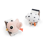 Wrist Rattle 2pc - Clouds Powder