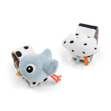Wrist Rattle 2pc - Clouds Blue