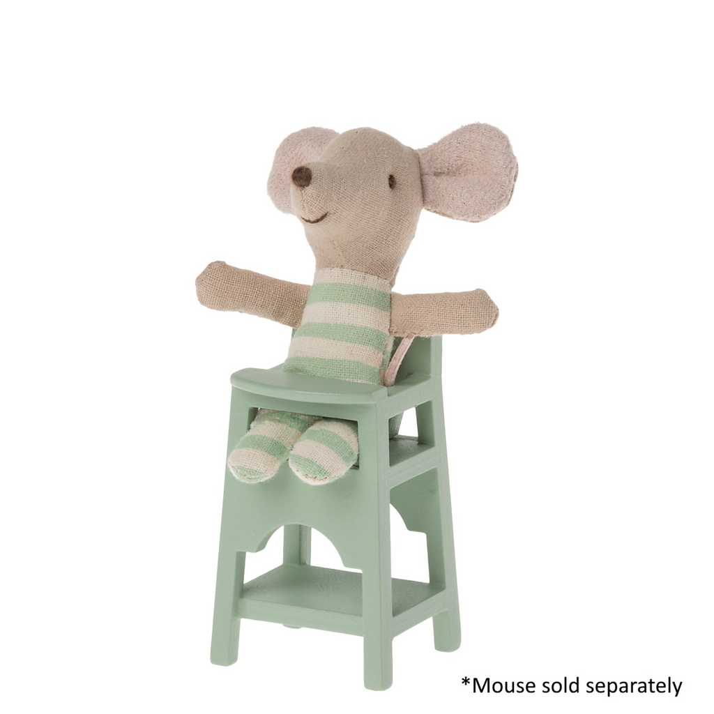 MAILEG - HIGH CHAIR FOR MOUSE - MINT