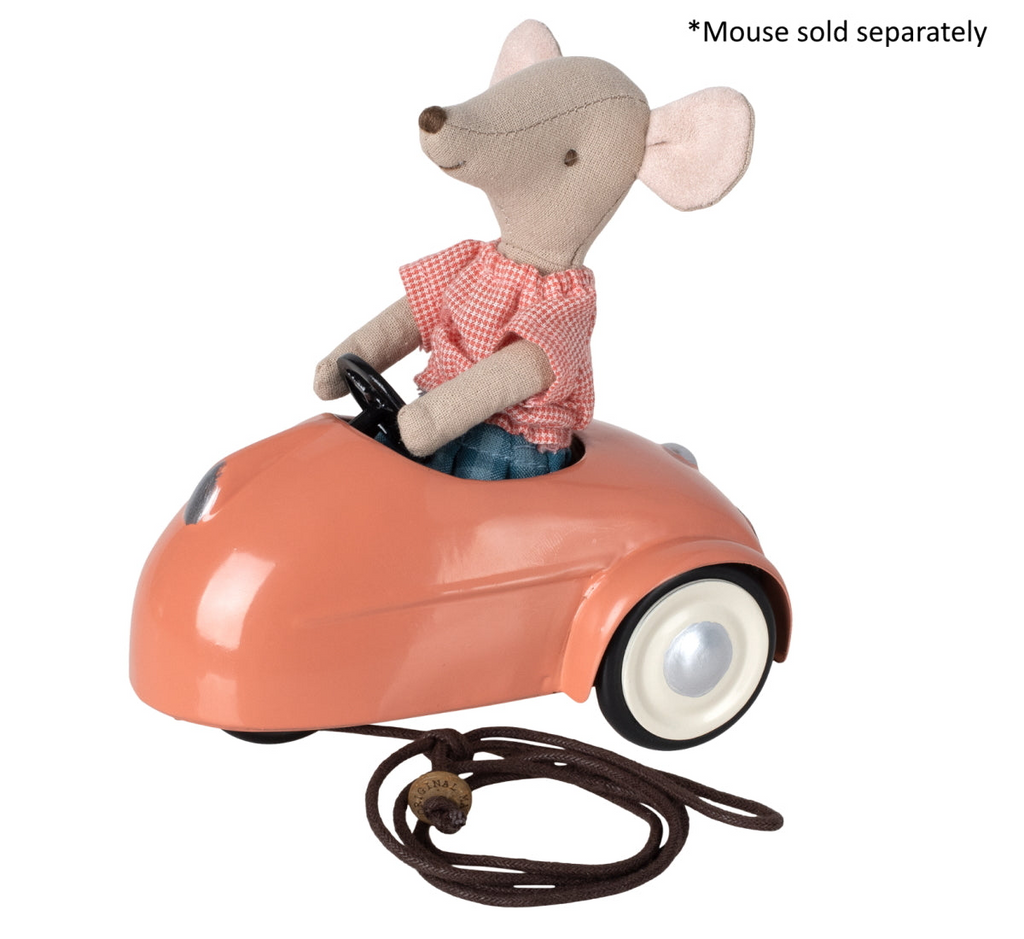 MAILEG - MOUSE CAR CORAL