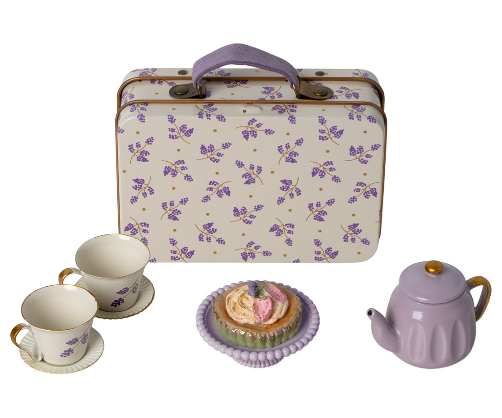 AFTERNOON TEA SET - PURPLE MADELAINE