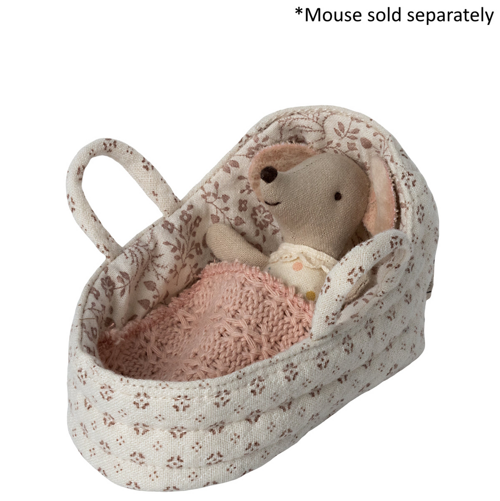 Maileg - Carry Cot For Baby Mouse