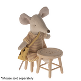 Maileg - Table And Stool Set Mouse