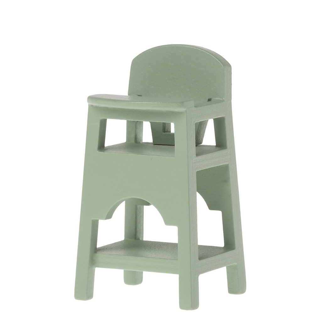 Maileg - High Chair For Mouse 2024 - Mint