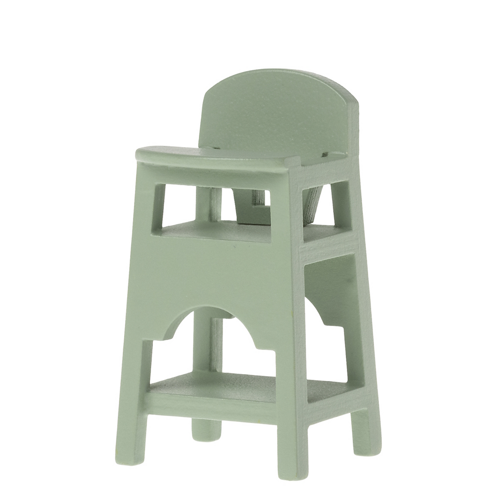MAILEG - HIGH CHAIR FOR MOUSE 2024 - MINT *PRE ORDER DUE LATE APRIL*