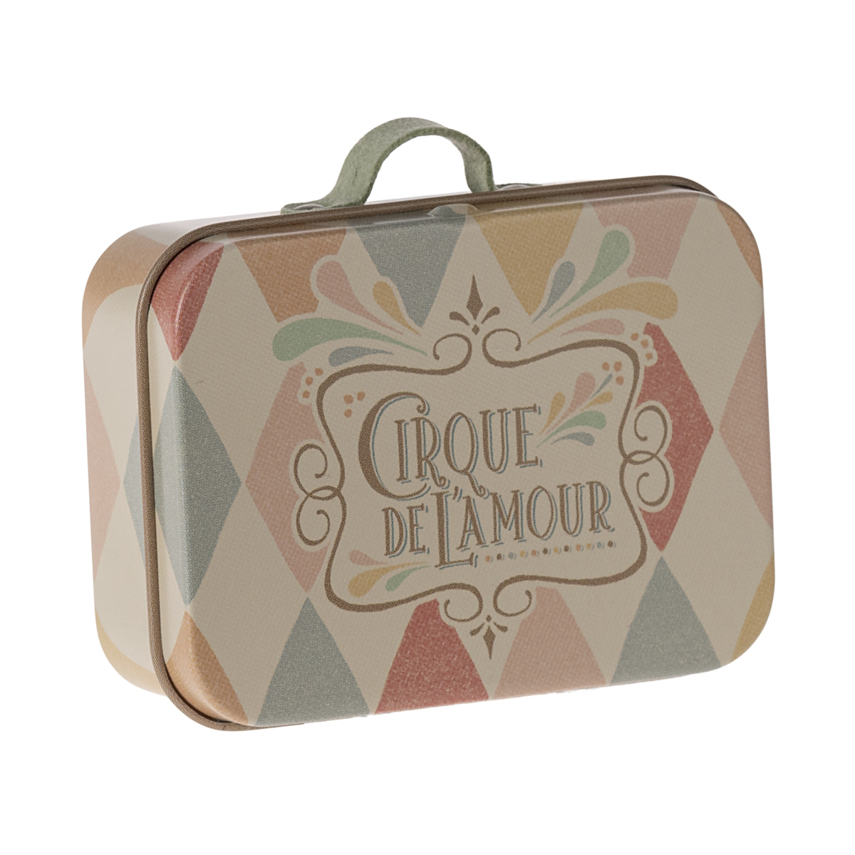 Maileg - Suitcase Micro Harlequin