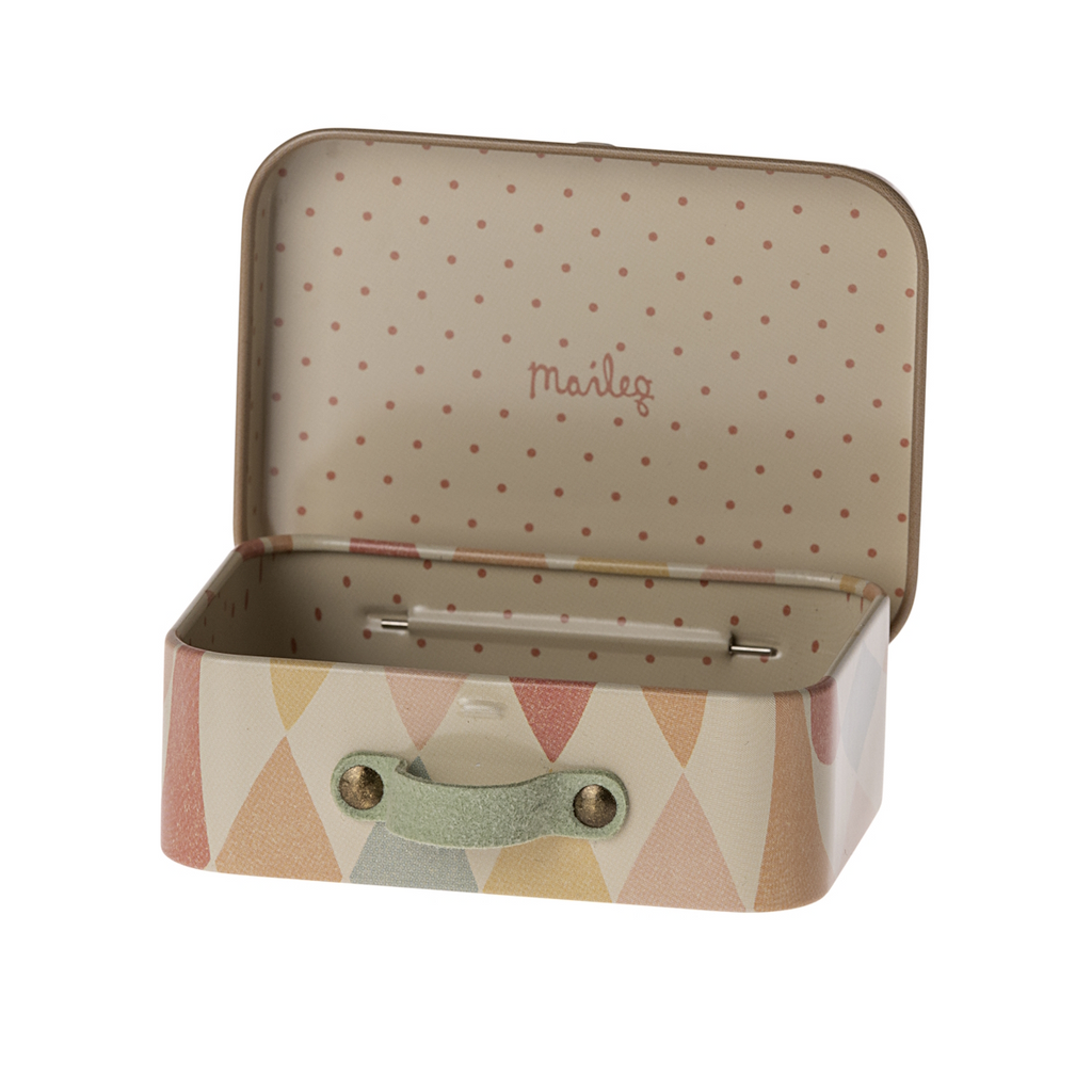 Maileg - Suitcase Micro Harlequin