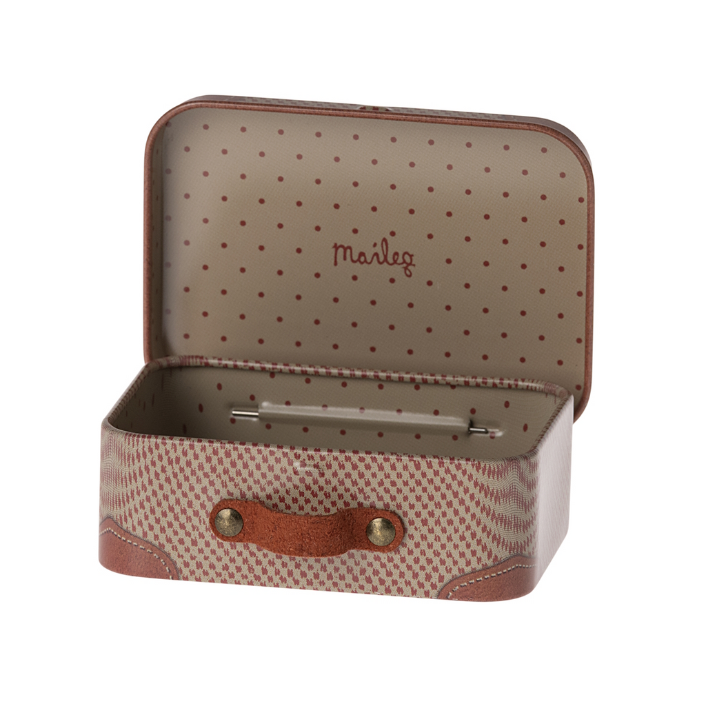 MAILEG - SUITCASE MICRO ROSE *PRE ORDER DUE LATE APRIL*