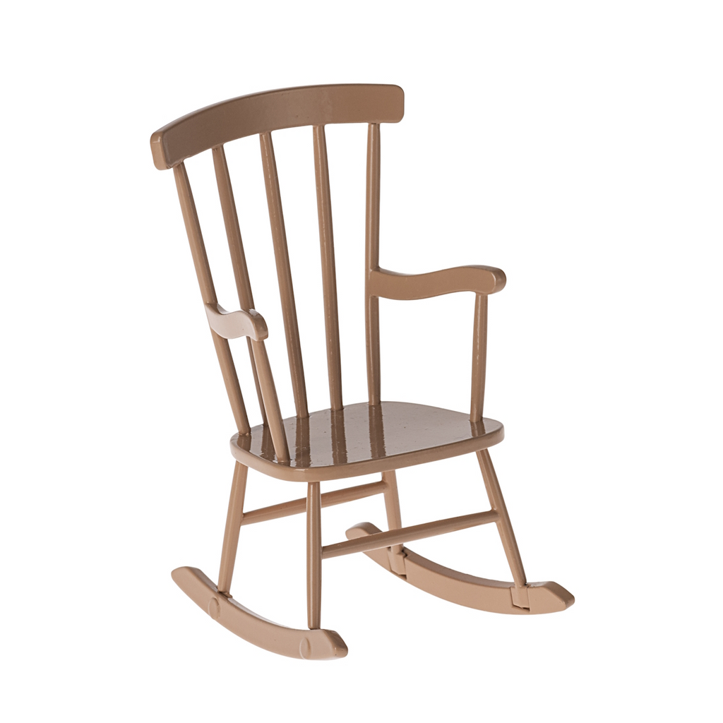 Maileg - Rocking Chair Mouse - Dark Powder