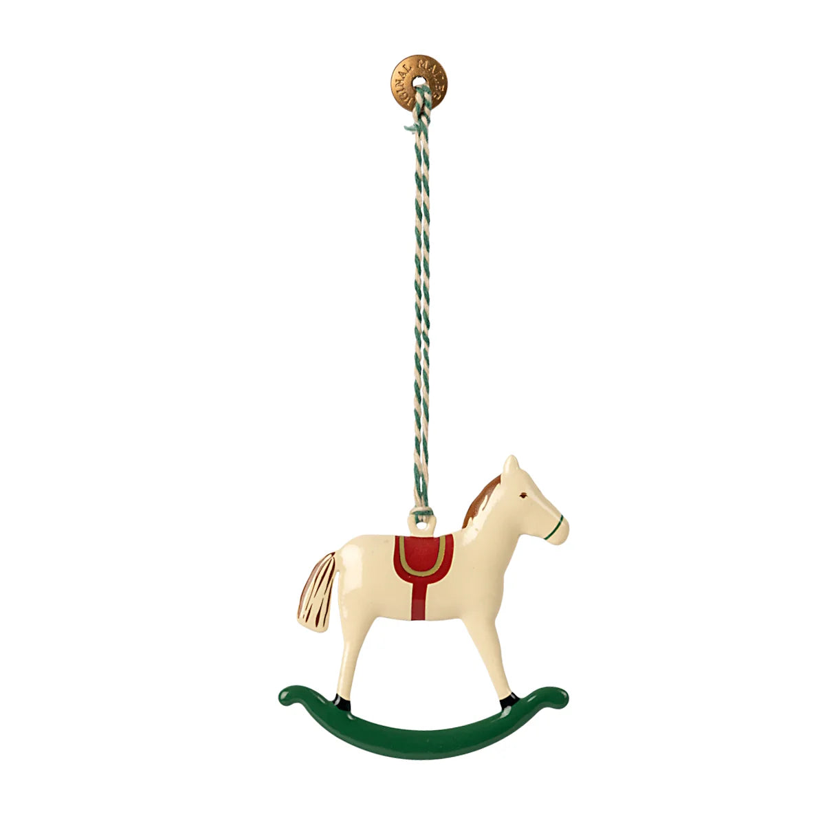 Maileg - Metal Rocking Horse Ornament