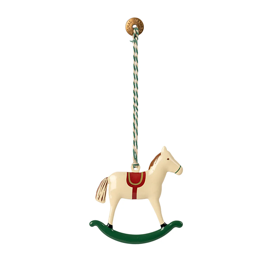 Maileg - Metal Rocking Horse Ornament
