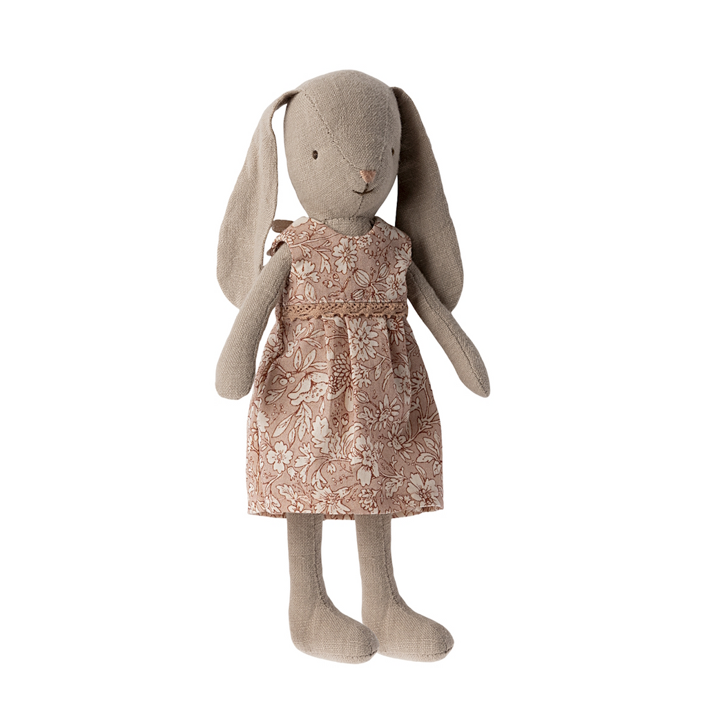 MAILEG - BUNNY SIZE 1 - CLASSIC FLOWER DRESS *PRE ORDER DUE LATE JUNE*