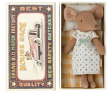 Maileg - Big Sister Brown Mouse In Box