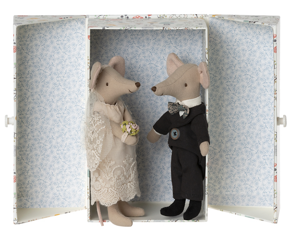 MAILEG - WEDDING COUPLE IN BOX