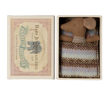 Maileg - Sleepy Wakey Baby Mouse In Rose Box