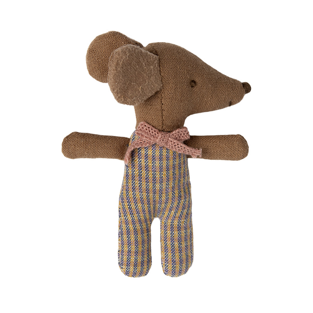 Maileg - Sleepy Wakey Baby Mouse In Rose Box