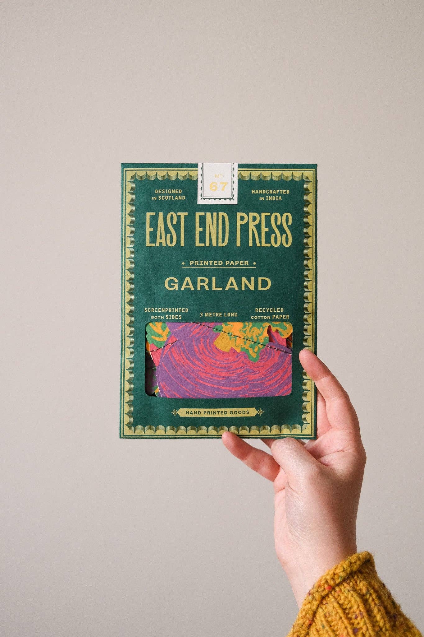 East End Press - Vegetable Sewn Garland