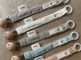 Saga Copenhagen Pacifier Clip - Mauve