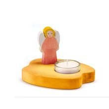 Ostheimer Kinderkram - Candle Holder With Tea Light - Angel  Pink