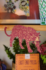 East End Press - Safari Animals Sewn Garland