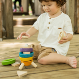 Plan Toys - Stacking Rocket