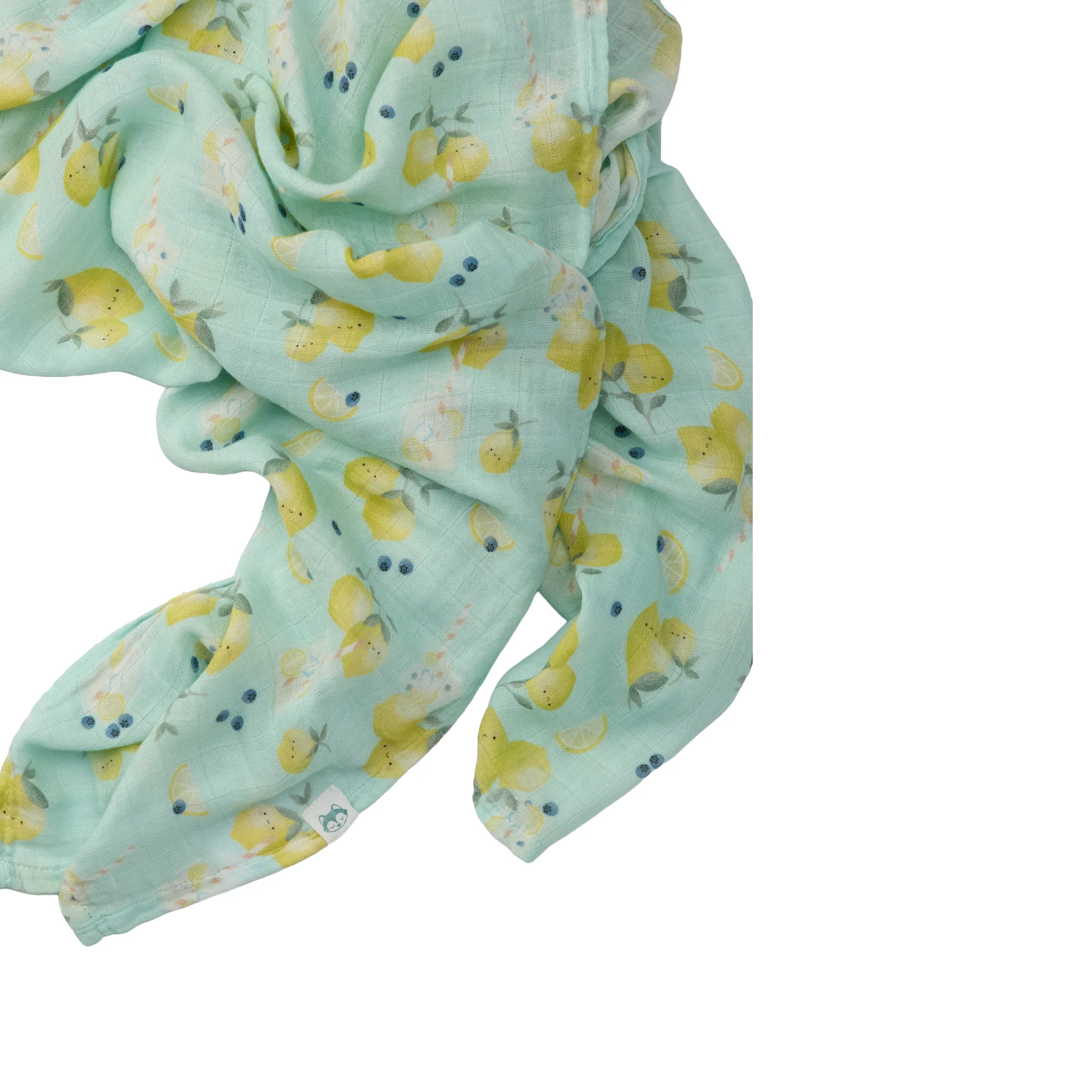 LouLou Lollipop - Muslin Swaddle - Lemon Squeezy