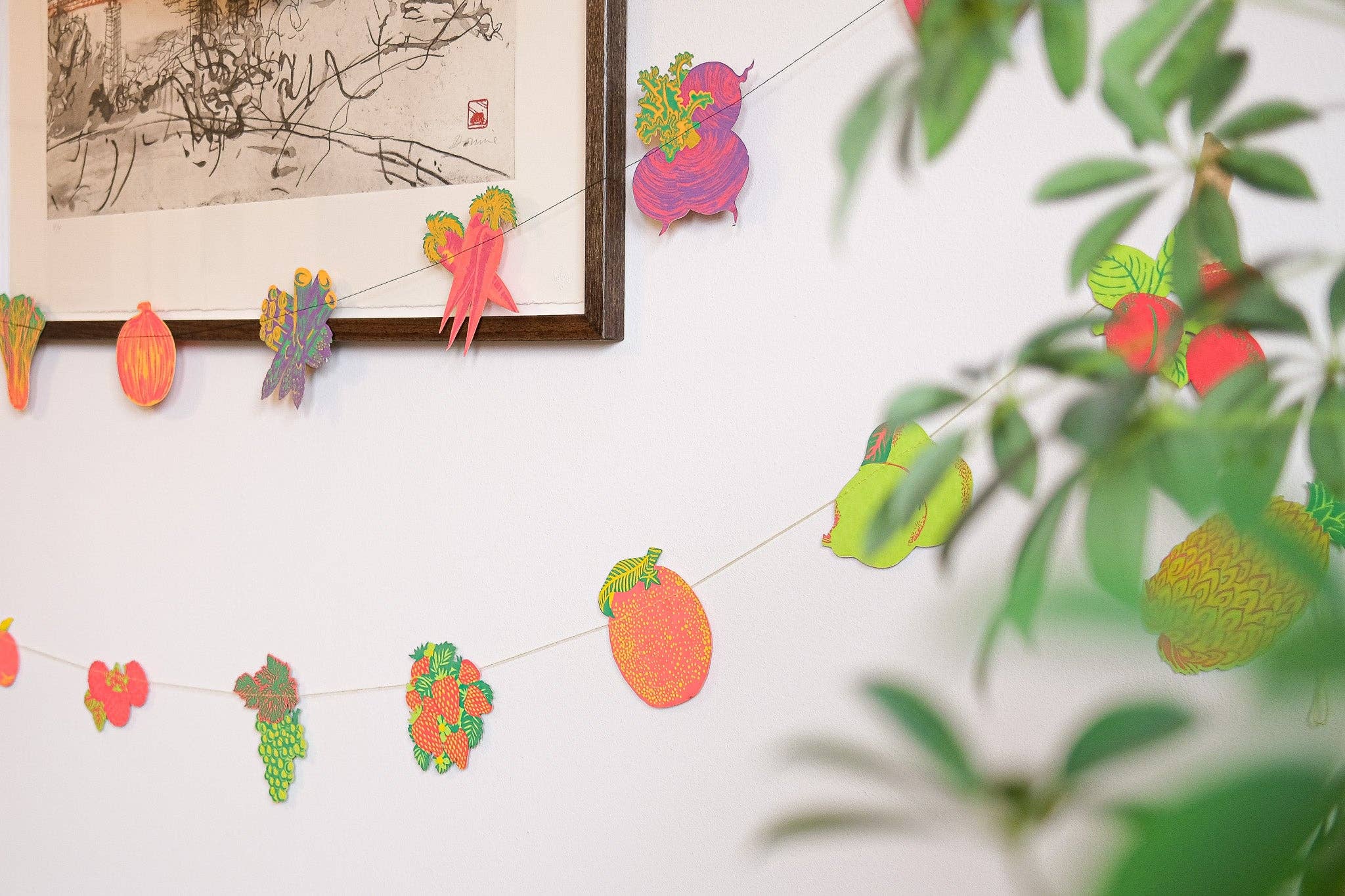 East End Press - Fruit Sewn Garland