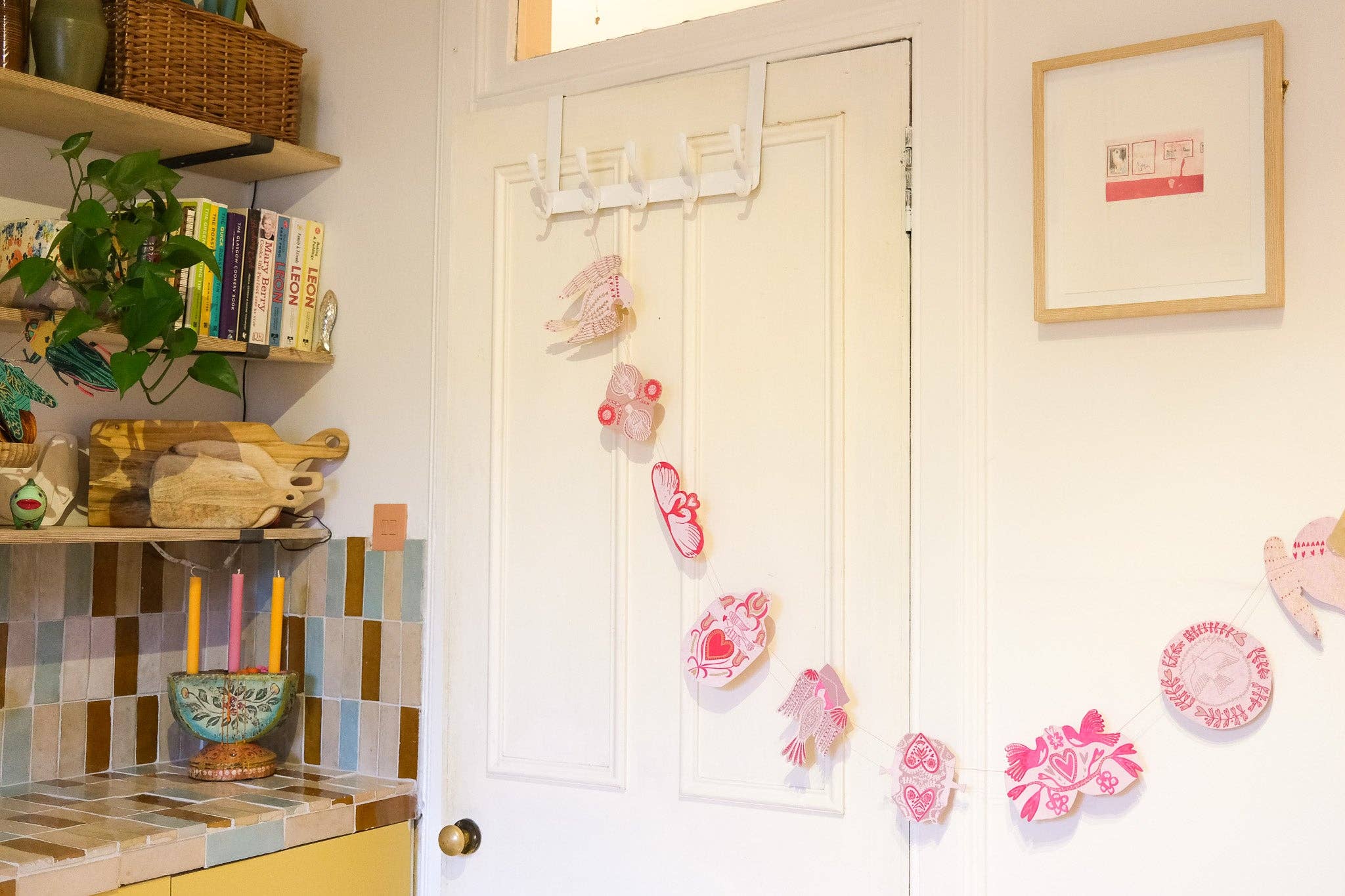 East End Press - Love Birds Sewn Garland