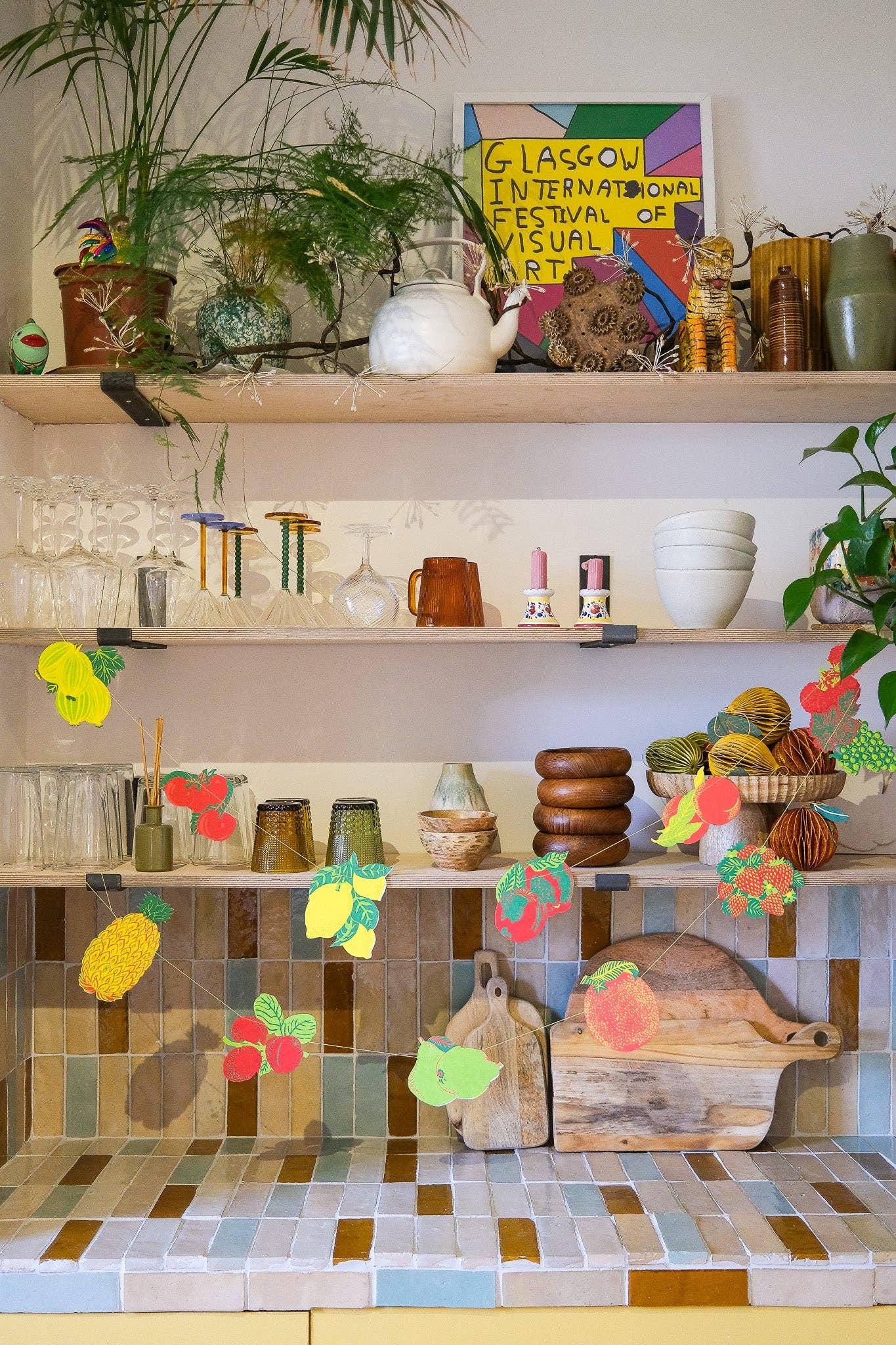 East End Press - Fruit Sewn Garland
