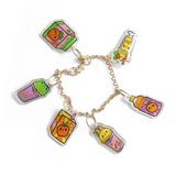 Shrinkorama - Charm Bracelet Kawaii Drinks