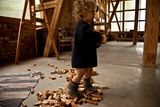 Wooden Story - Natural Blocks in Sack - 100 piece