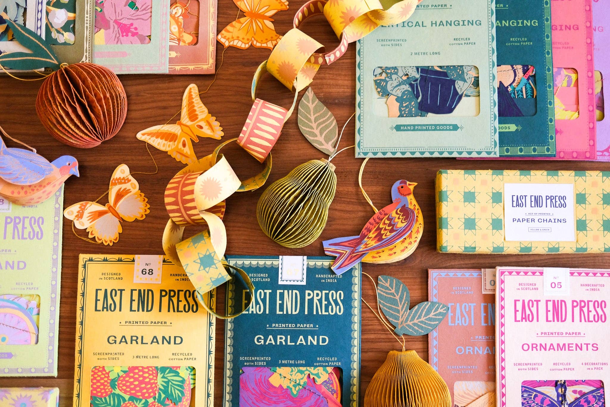 East End Press - Vegetable Sewn Garland