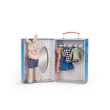 Moulin Roty - La Grande Famille Sylvain's Little Wardrobe Suitcase