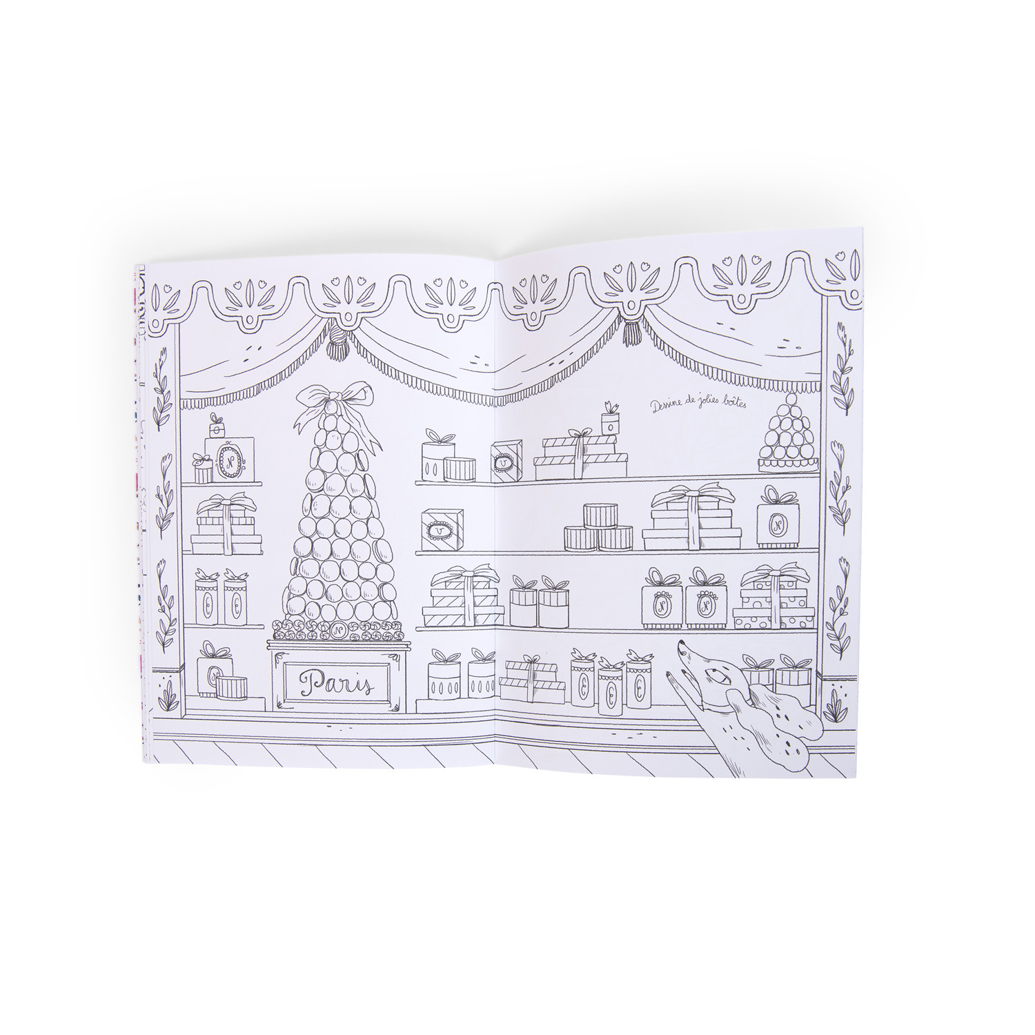 Moulin Roty - Les Parisiennes Colouring Book