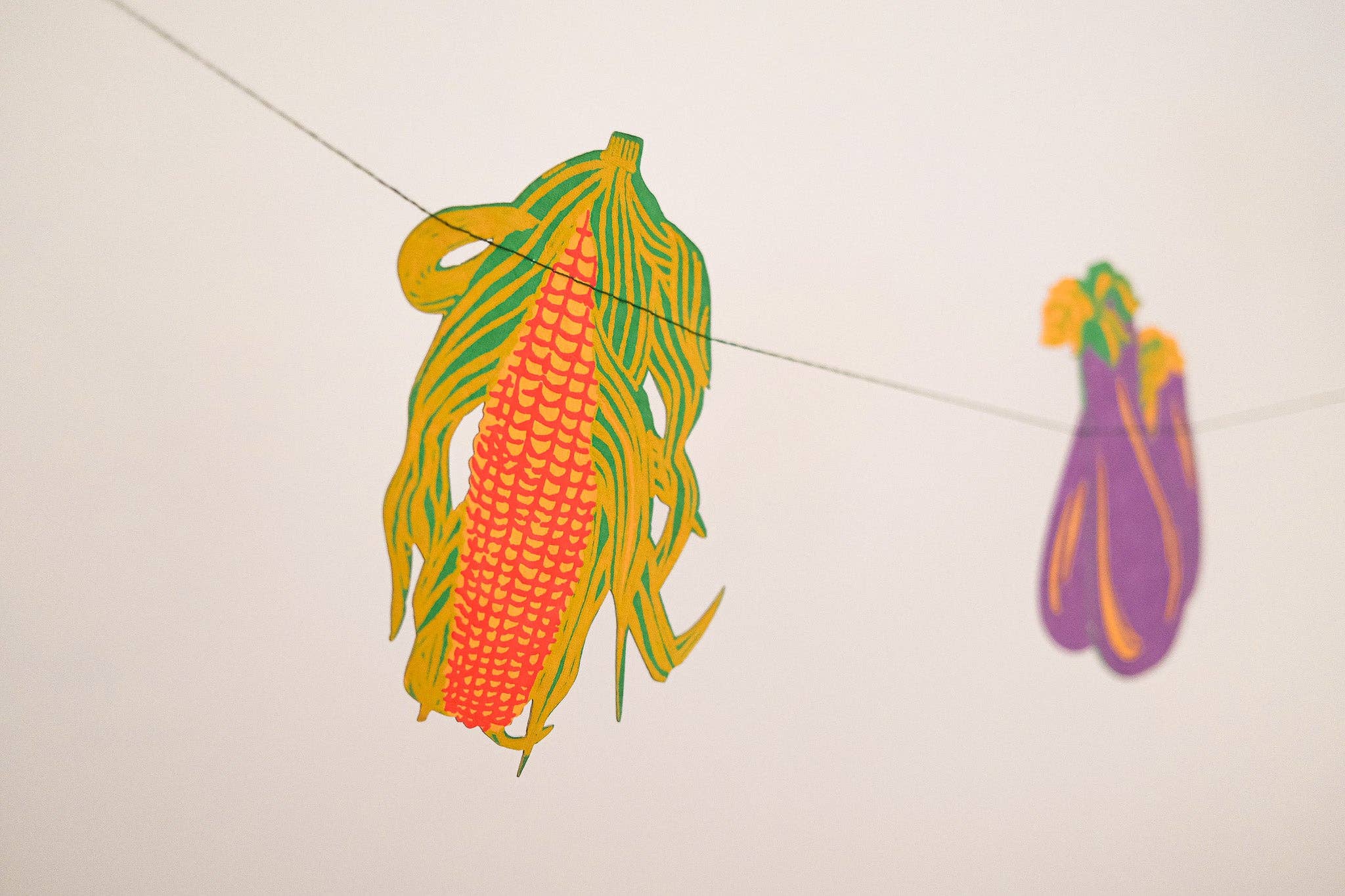 East End Press - Vegetable Sewn Garland