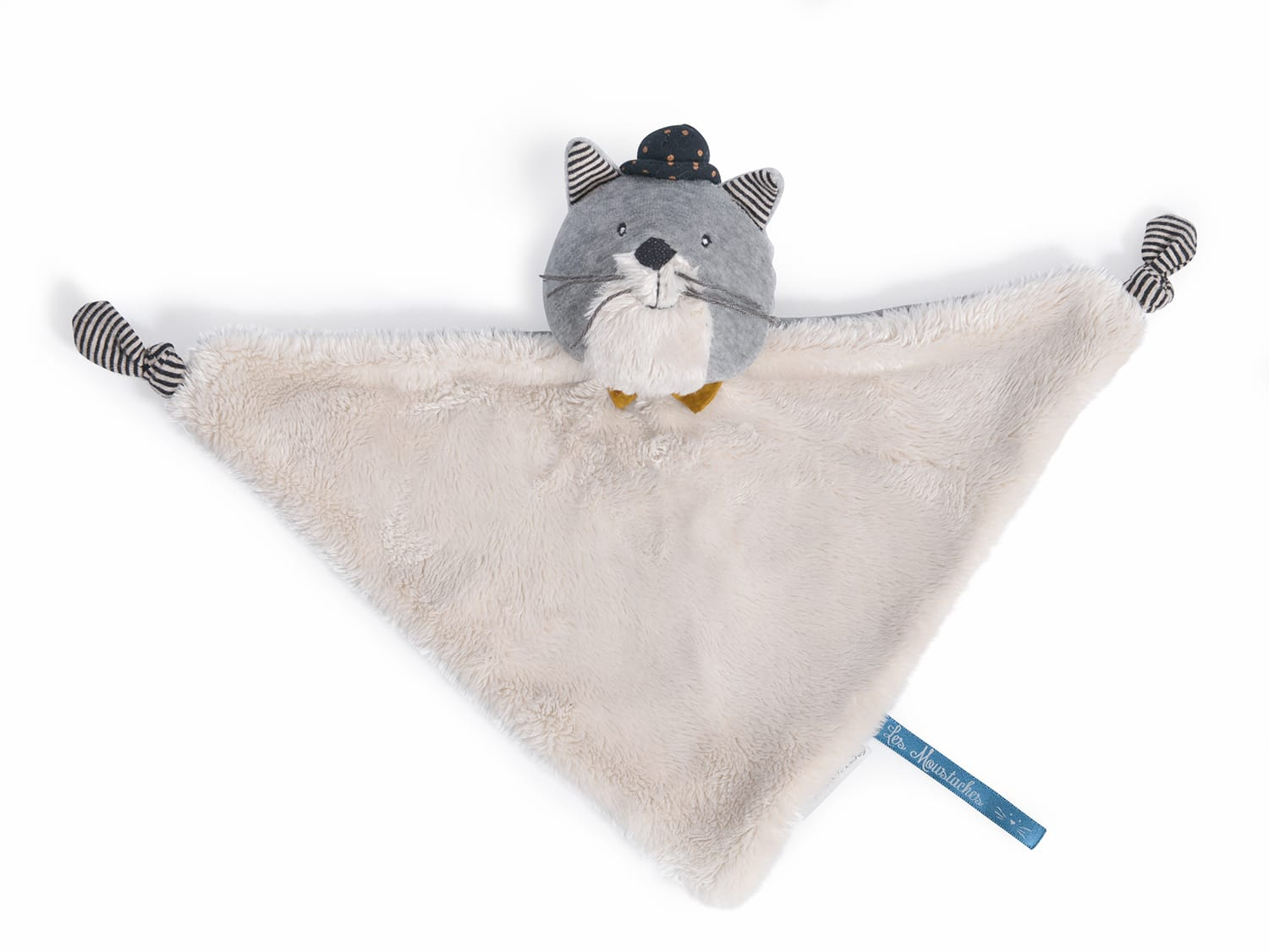 Moulin Roty - Les Moustaches - Fernand the Cat Comforter
