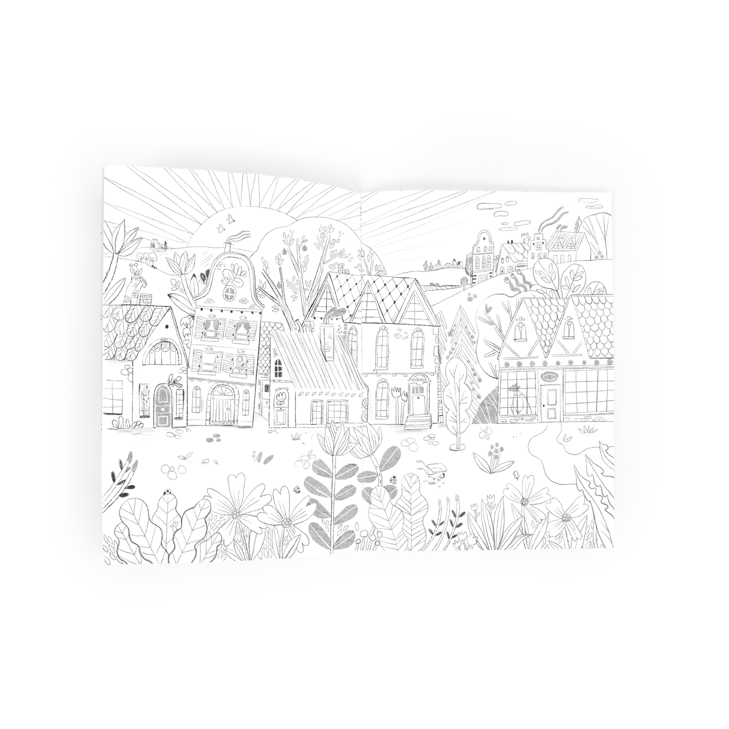 Moulin Roty - Les Minouchkas - Colouring Book