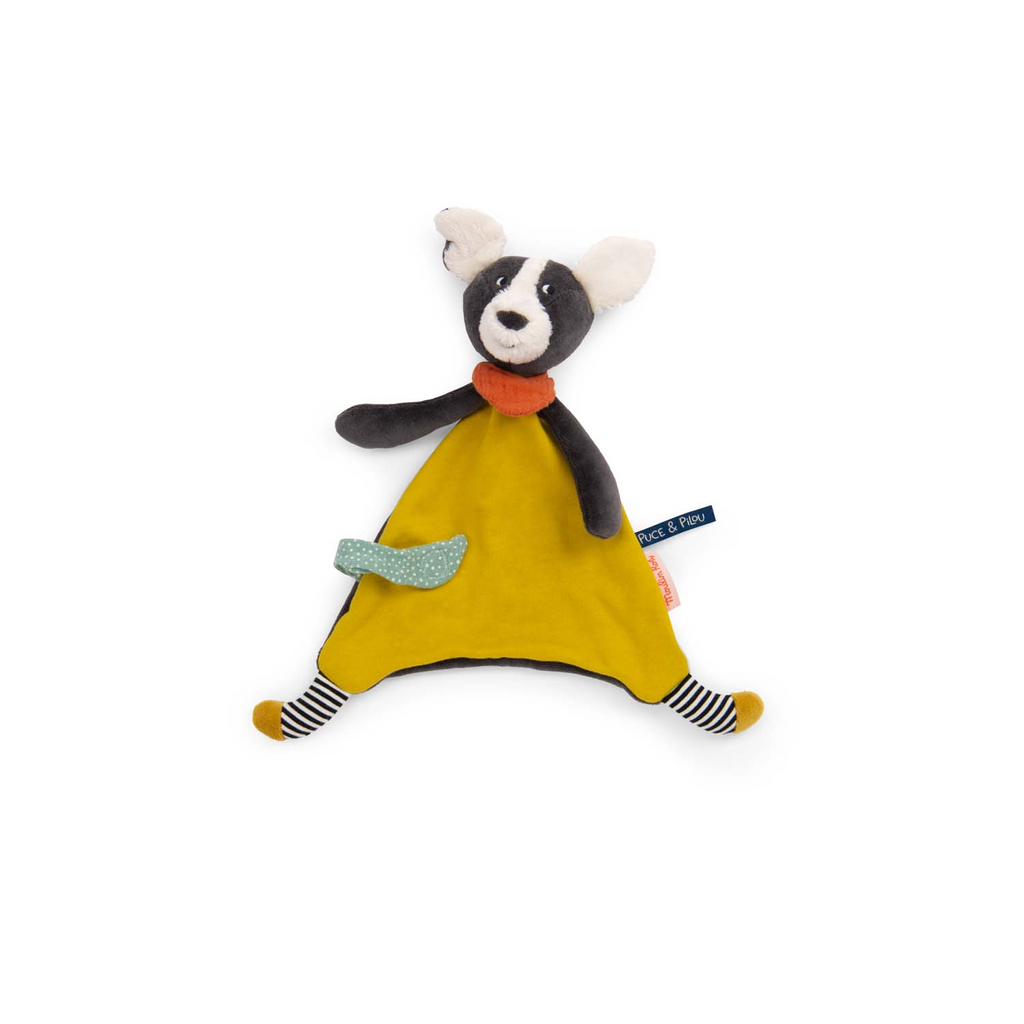 Moulin Roty - Puce et Pilou - Comforter - Puce the Dog