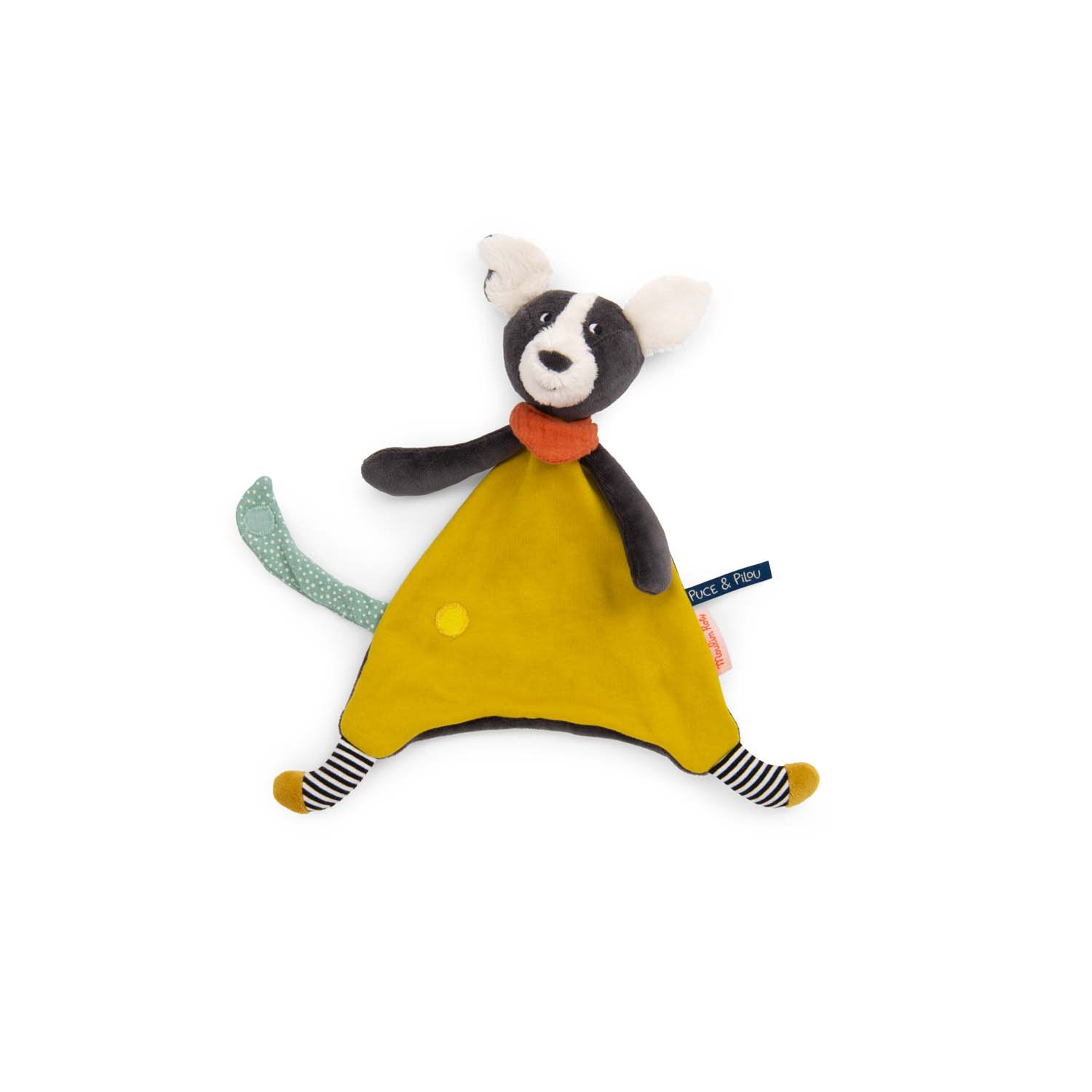 Moulin Roty - Puce et Pilou - Comforter - Puce the Dog