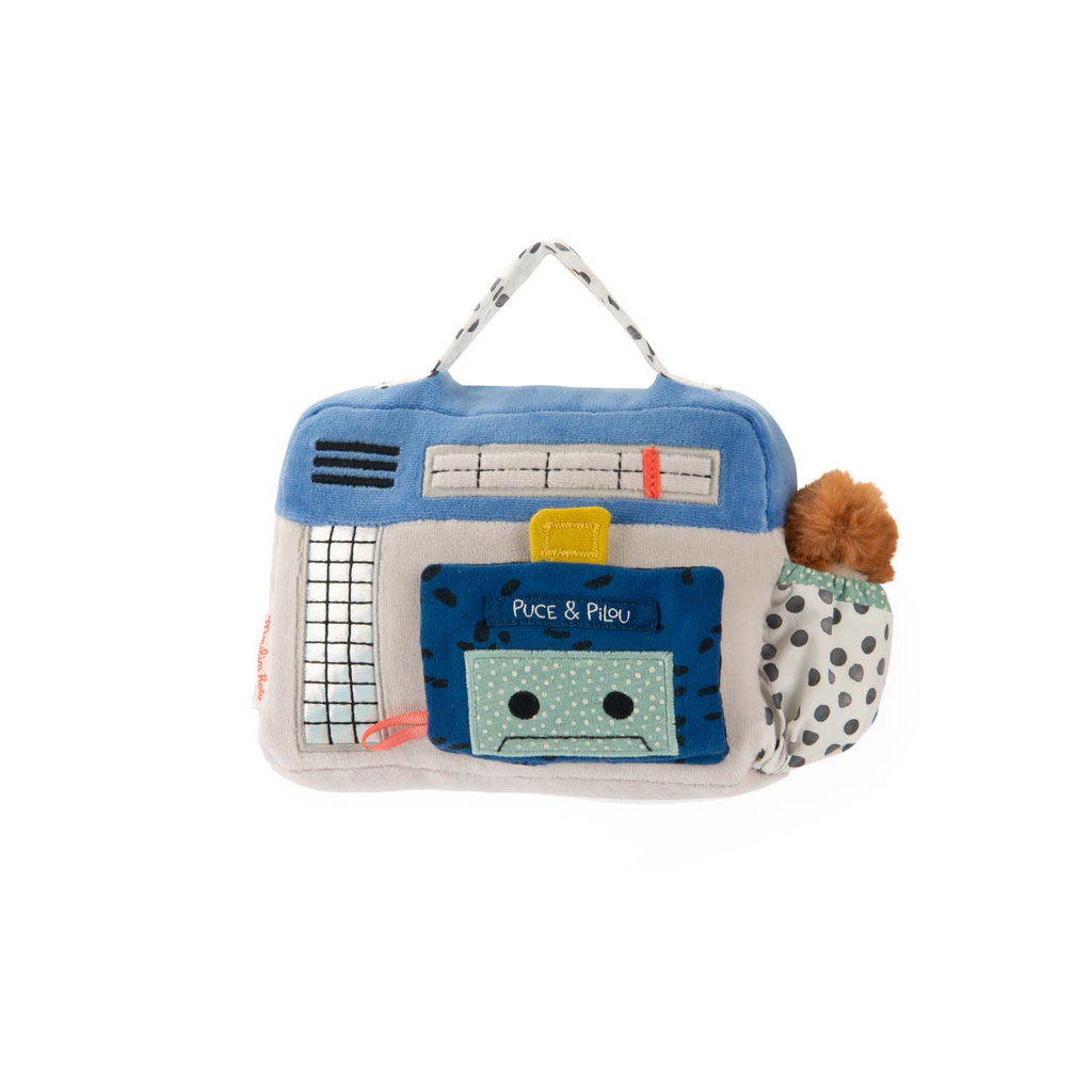 Moulin Roty - Puce et Pilou - Musical Radio Cassette Player