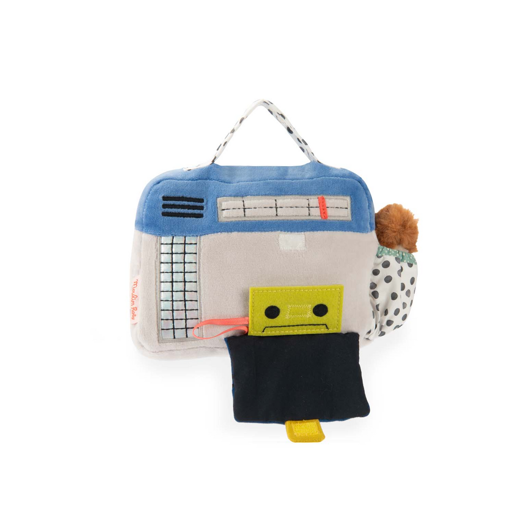 Moulin Roty - Puce et Pilou - Musical Radio Cassette Player