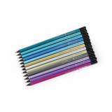Moulin Roty - Les Cometes Filantes - Metallic Colouring Pencils 12pc