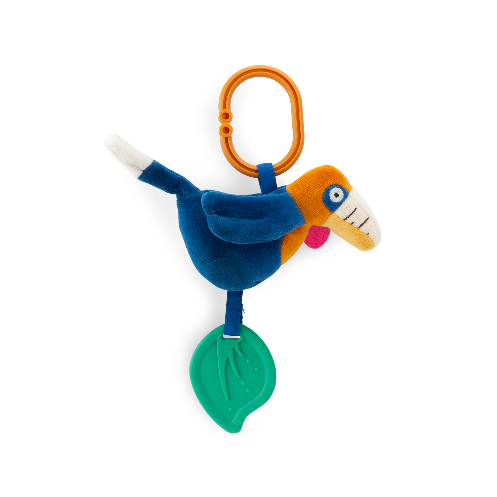 Moulin Roty - La Foret Mawa - Hanging Activity Toy - Litchi Calao