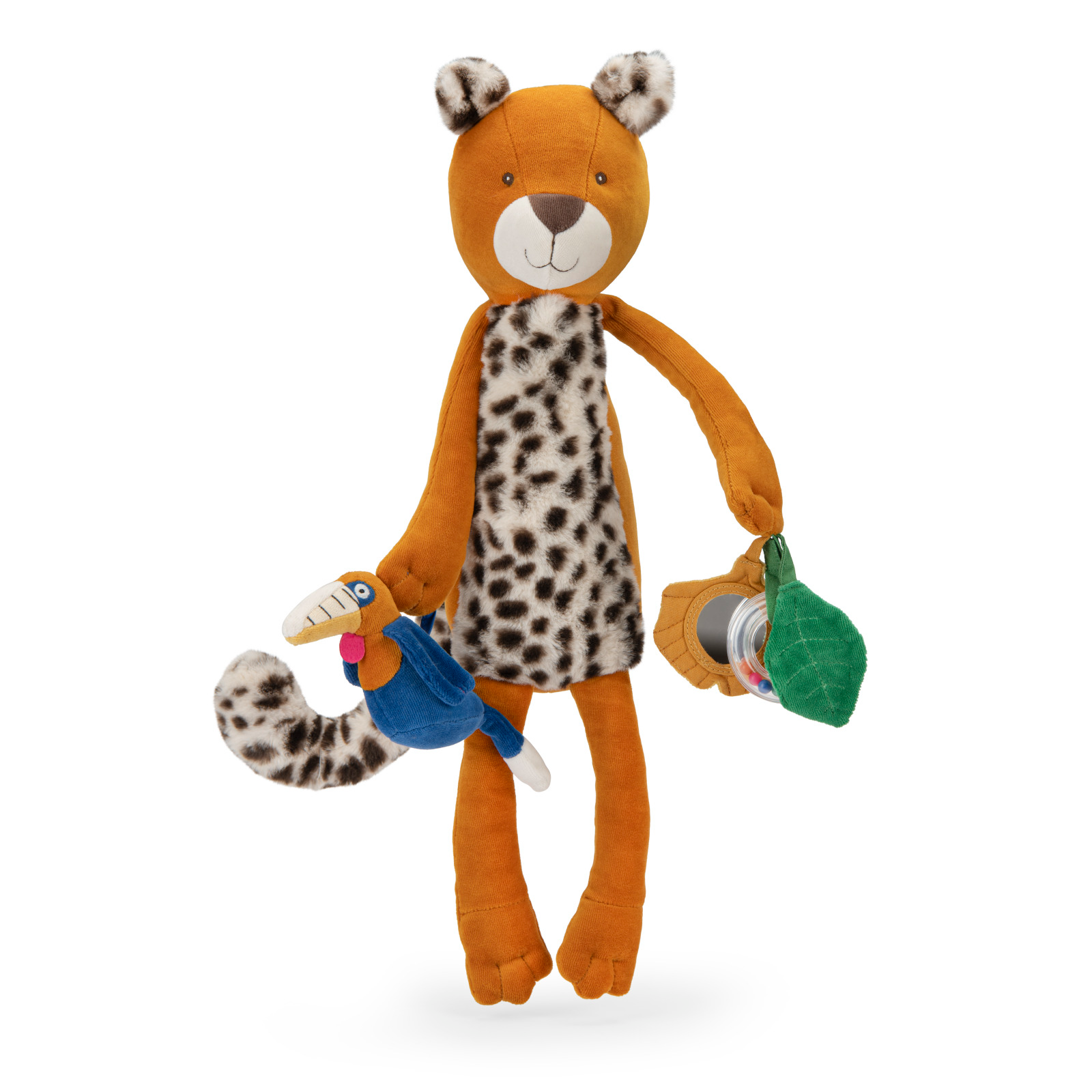 Moulin Roty - La Foret Mawa - Activity Toy - Taïgo the Leopard