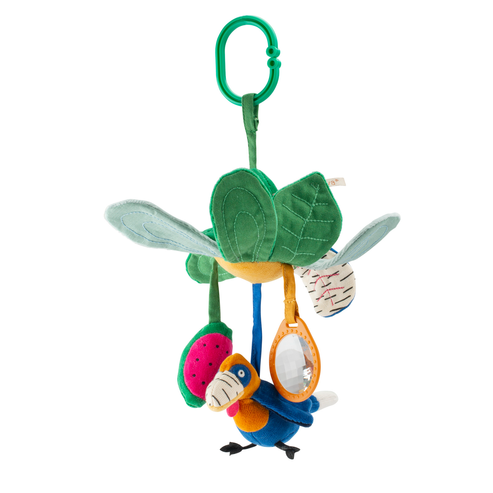 Moulin Roty - La Foret Mawa - Hanging Activity Toy - Flower