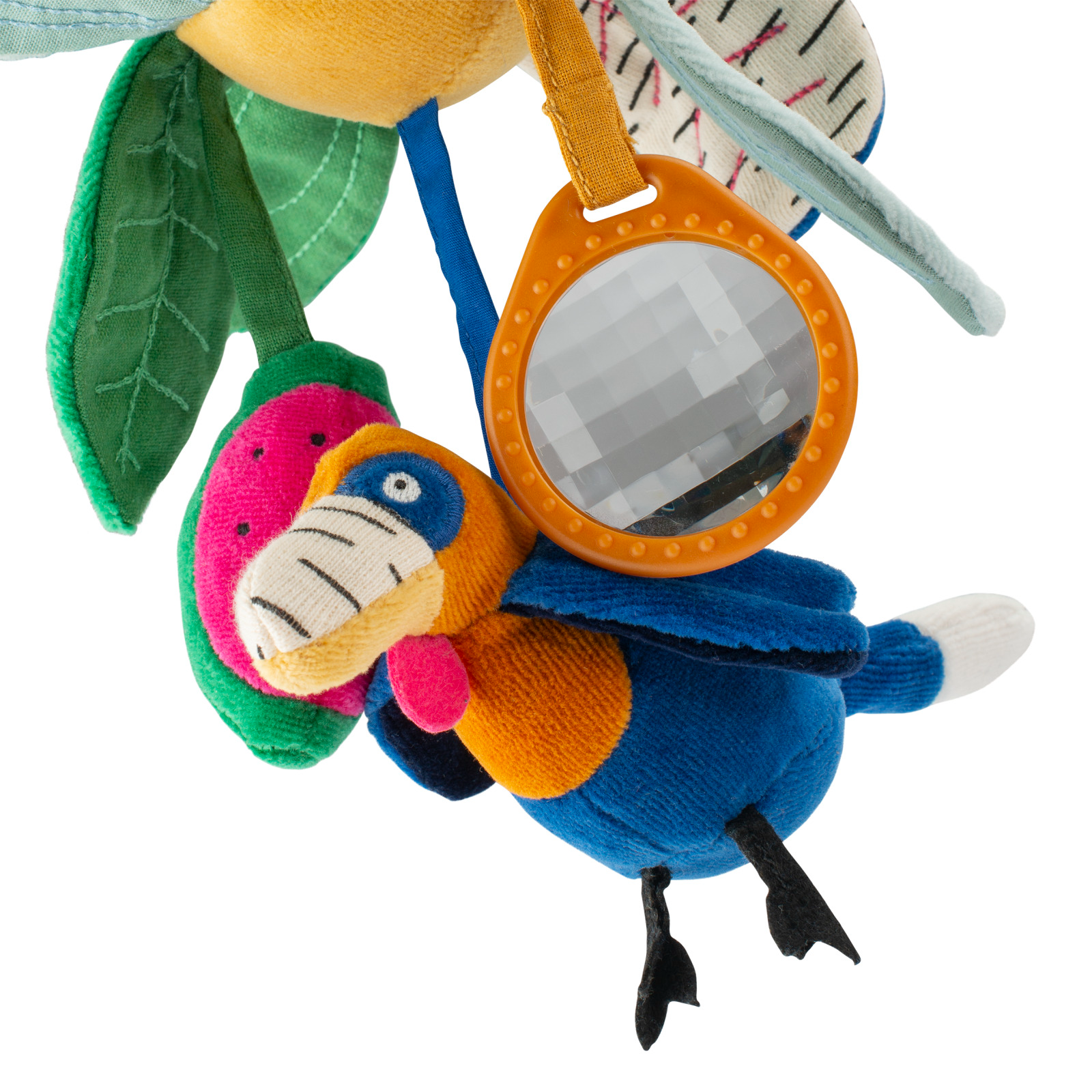Moulin Roty - La Foret Mawa - Hanging Activity Toy - Flower