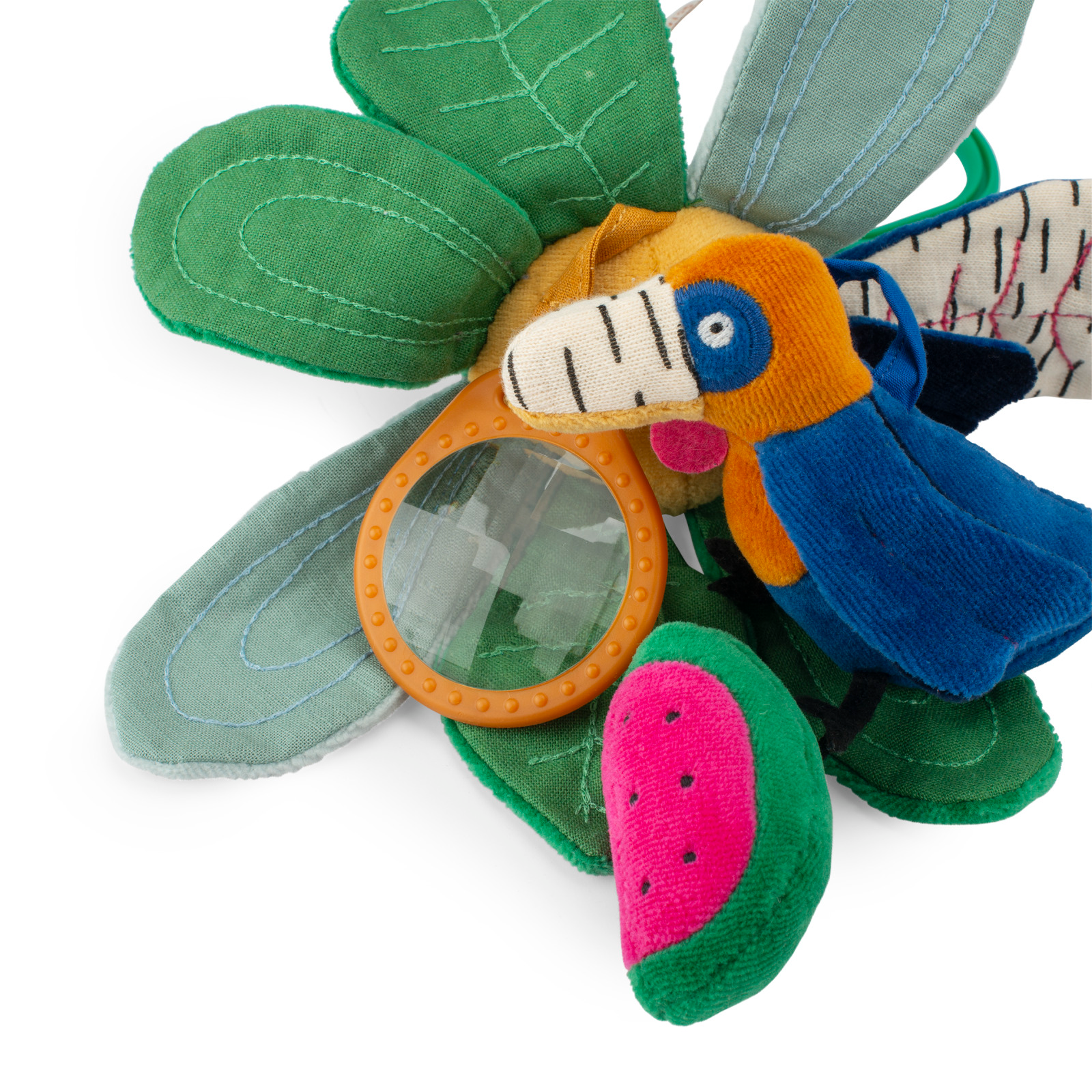 Moulin Roty - La Foret Mawa - Hanging Activity Toy - Flower