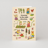 Richard Scarry - Growing In The Right Direction Card