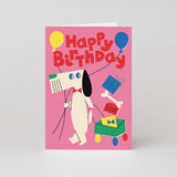 Doggy Happy Birthday Card
