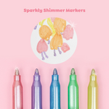 Shimmer Markers 6pc
